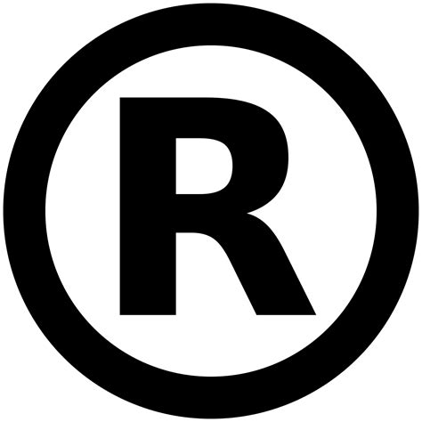 circled r
